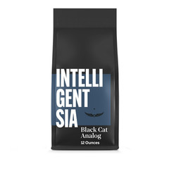 Coffee, Medium Roast Whole Bean Coffee – Black Cat Analog Espresso 12 Ounce Bag