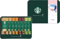 Starbucks Nestle Premium Mix Latte Stick Coffee&Matcha Gift (10Sticks)