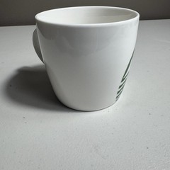 Starbucks 2017 14oz Green White Siren Logo Coffee Cup Ceramic Mug Mermaid Barrel