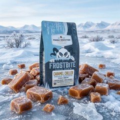 Organic Frostbite Flavored Cold Brew | Caramel Chiller