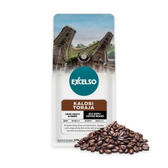 BEST NEW! Excelso Kalosi Toraja Coffee Beans 200g – Premium Indonesian Blend