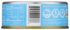 Yellowfin Tuna Tonnino Solid In Spring Water 4.94 Oz 12 Pack
