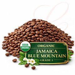 10 lbs of Certified ORGANIC Jamaica Blue Mountain Coffee ~ Customize Your Order!