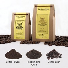 Kupu Kupu Bola Dunia, Bali Coffee Original, 100g, Roasted Bean (Pack of 1)