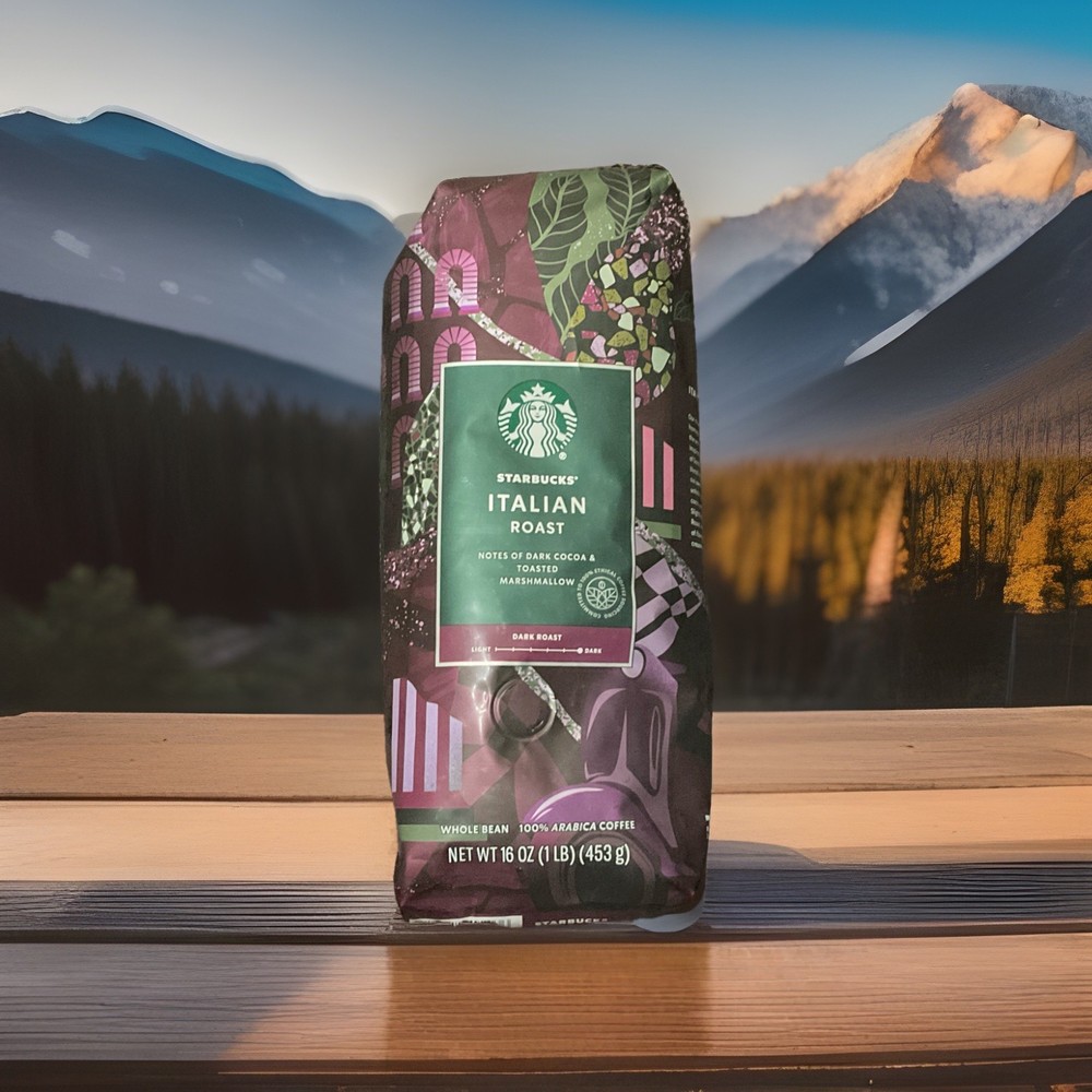 Starbucks ITALIAN ROAST Whole Bean Coffee 1lb Bag – STORE CLOSING BUYOUT