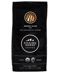 Grizzly Claw Dark Roast Coffee, Whole Bean, 10oz (Pack of 6)