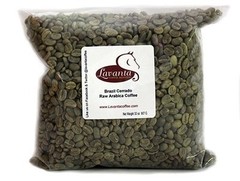 LAVANTA COFFEE GREEN BRAZIL CERRADO TWO POUND PACKAGE