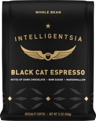 Coffee, Medium Roast Whole Bean Coffee – Black Cat Espresso 12 Ounce Bag with…