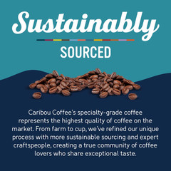 Coffee Mahogany Blend Premium Dark Roast Whole Bean Coffee, Arabica, 12 OZ
