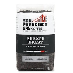 San Francisco Bay French Roast Whole Bean Coffee 908g – Dark Roast