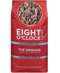 2pk Eight O’Clock Whole Bean Coffee, The Original (40 oz.) Each Pack