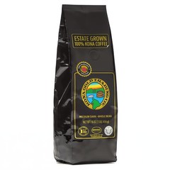 100% Kona Coffee Whole Bean 16 oz