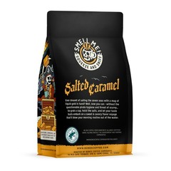 Salted Caramel Flavored Coffee 12 Oz Ground Medium Roast Low Acid – Sweet