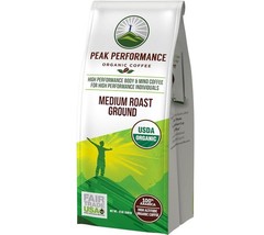 High Altitude Organic Coffee – Fair Trade, Low Acid Medium Roast Bag 12 oz