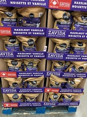 QTY:3), Zavida Hazelnut Vanilla Whole Bean Coffee, 907 g/ 2 LB