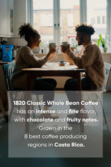 Café Premium Whole Bean Kilo Costa Rica (2.2 Lb./1 Kilo, 1 Pack)