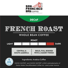Coffee – Decaf Dark Roast Whole Bean Coffee – Decaf French Roast (2 Lb Bag) – Sw