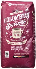 Member’s Mark Colombian Supremo Whole Bean Coffee (40 OZ), Sweet Chocolate &