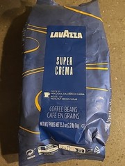 Lavazza Super Crema Coffee WholeBean Hazelnut Brown Sugar 2.2Lb Bb-08- 2026
