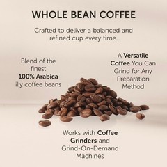 Medium Roast Whole Bean Coffee – Classic Flavor, Caramel & Jasmine Notes, 100% A