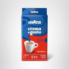 Lavazza Crema e Gusto Ground Coffee, 8.82 Ounce (Pack of 4), Original Version