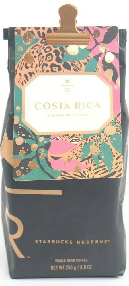 LOT X 4 Starbucks Reserve CostaRica Honey Process 8.8oz Whole Bean BB 9/30/20 A6