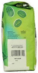 Whole Foods Market, Organic Bean Coffee, Dark 12 Ounce (Pack of 1)