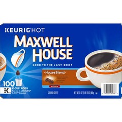 Maxwell House House Blend Medium Roast K-Cup® Coffee Pods, 100 ct Box