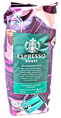 Starbucks Whole Bean Coffee Espresso Roast Dark 40 oz EXP 05/2026