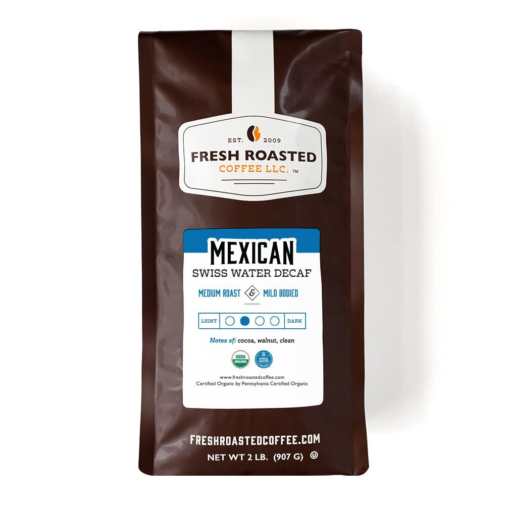 Mexican SWP Decaf | Whole Bean Coffee | Fresh Roasted Coffee
