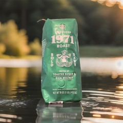 1LB STARBUCKS 1971 ANNIVERSARY DARK ROAST PREMIUM WHOLE BEANS COFFEE ExpireO8/26
