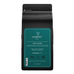 LIFEBOOST Irish Cream Flavored Coffee Beans