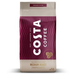 Costa Coffee Ground Coffee, Signature Blend Medium 12 Ounce (Pack of 1)