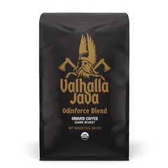 Co. Valhalla Java Dark Roast Grounds – Extra Kick of Caffeine – 5 Lb. – Bold …