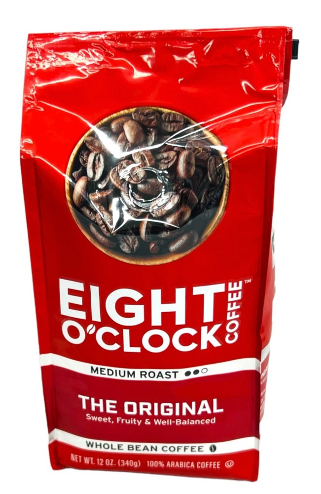 Eight O Clock Original Whole Bean Coffee 12 oz