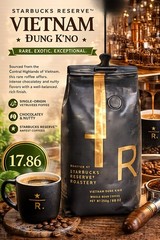 Starbucks Reserve Vietnam Dung K’NO 8.8oz