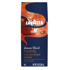 Lavazza House Blend Perfetto Ground Coffee, Medium Roast, 100% Arabica, 12 oz…