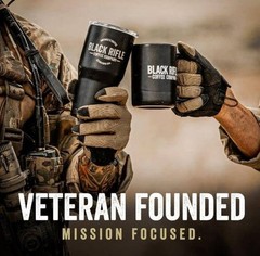 Black Rifle Coffee Company Gunship Roast 12Oz Light Roast Coffee. New & Sealed