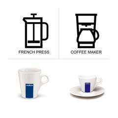 Lavazza Qualità Oro Ground Coffee, Medium Roast, 100% 8.82 Ounce (Pack of 4)