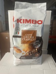 Kimbo Caffe Crema Classico Whole Bean Coffee 2.2LB Imported Italy