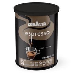 Lavazza Espresso Ground Coffee, Medium Roast, 8 Ounce (Pack of 4), Coffee