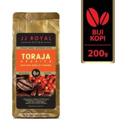 JJ Royal Coffee Indonesia Coffee Toraja Arabica 200g Pack of 2