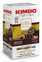 Kimbo Espresso Barista 100% Arabica Aluminum Capsules 30pcs to 5.5g Black; 15135