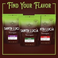 Santa Lucia Coffee – Grand Reserve Classic Medium Roast Nicaraguan Coffee – Medi