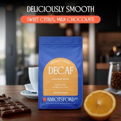 Whole Bean Decaf Coffee, Medium Roast 12 oz Bag, Chemical-Free Specialty Deca…