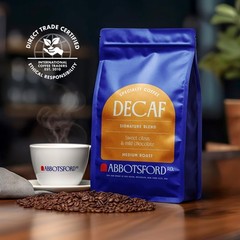 Whole Bean Decaf Coffee, Medium Roast 12 oz Bag, Chemical-Free Specialty Deca…
