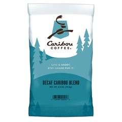 Caribou Coffee 2.5 oz. Caribou Blend Decaf Coffee Packet – 18/Pieces