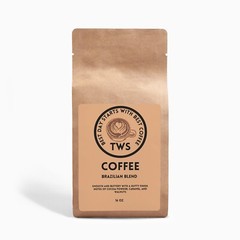 TWS Brazilian Blend 16 Oz Coffee, USA Stock, Free Shipping