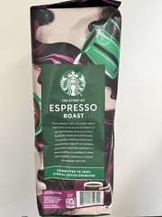 Starbucks Whole Bean Coffee, Espresso Roast Dark 40 oz.