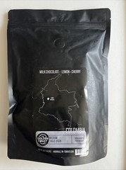 colombian coffee beans.milk Chocolate ,Lemon, Cherry